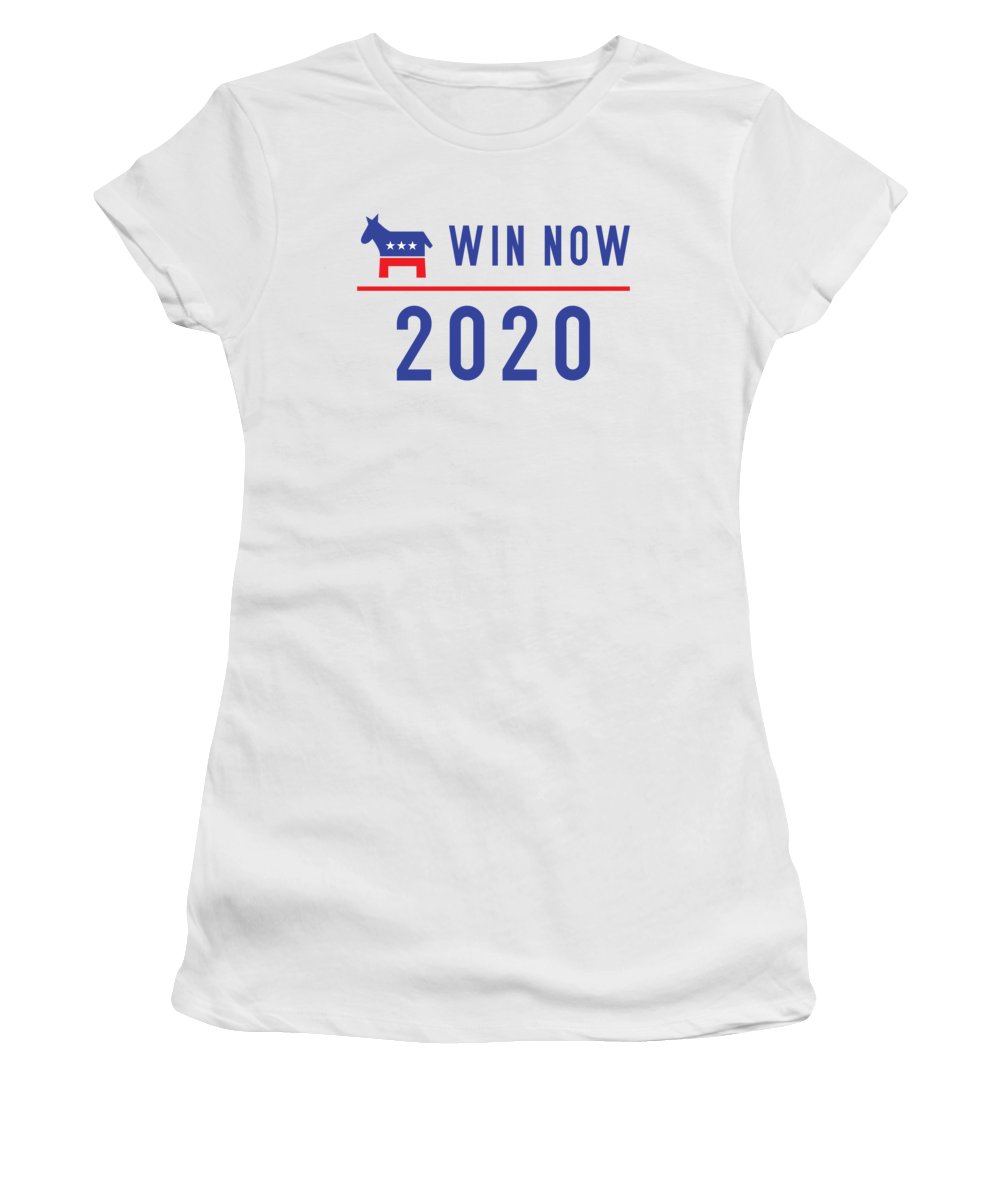 Democrats Win Now - Women's T-Shirt