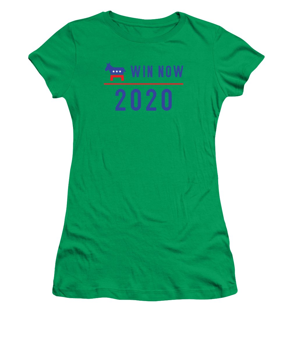 Democrats Win Now - Women's T-Shirt