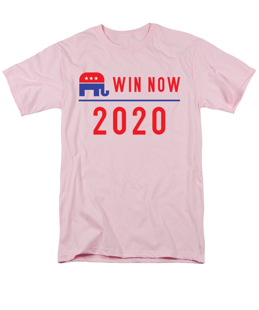 Republicans Win Now - Men's T-Shirt (Regular Fit)