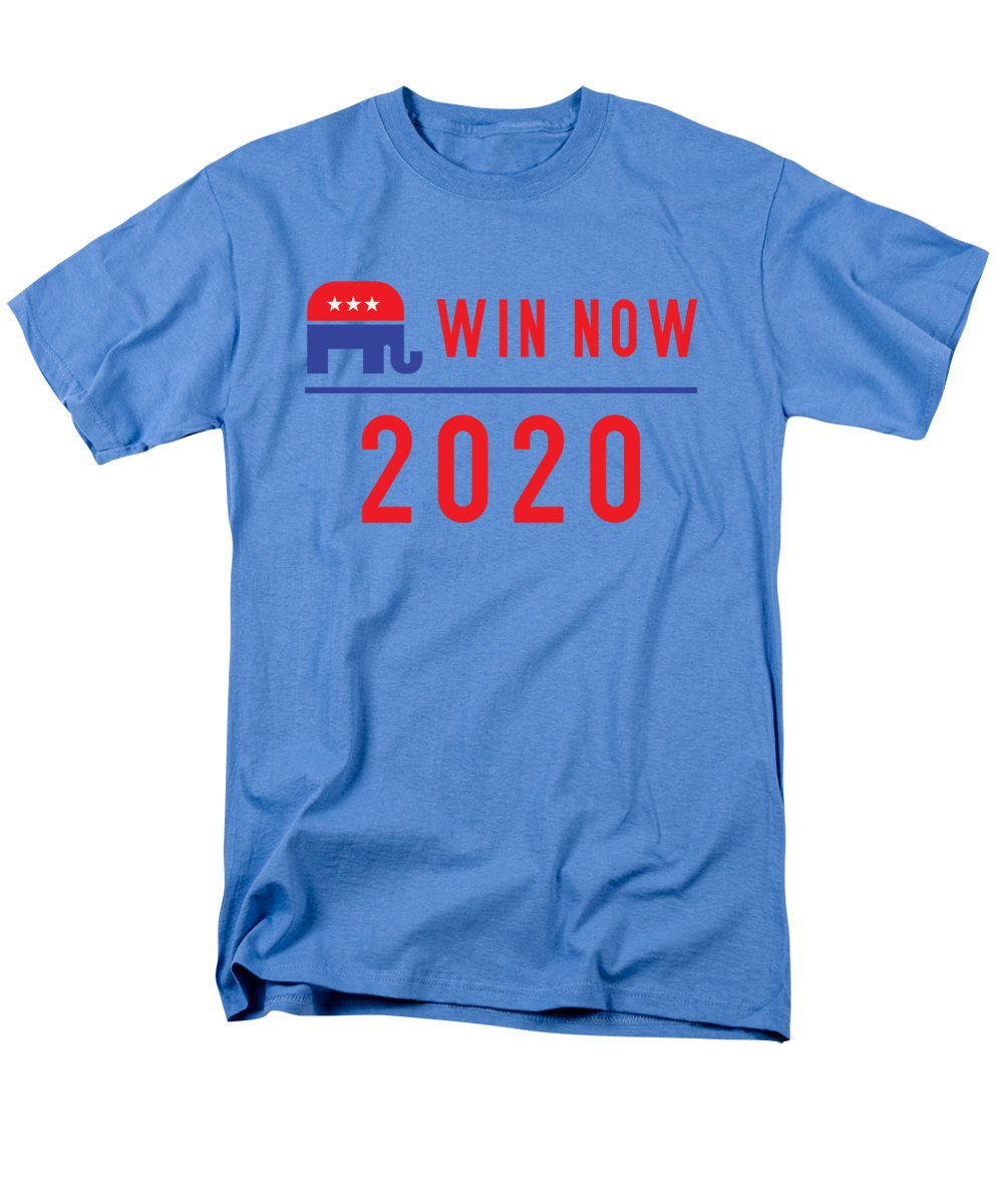 Republicans Win Now - Men's T-Shirt (Regular Fit)