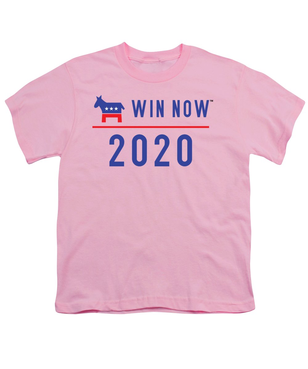 Democrats Win Now - Youth T-Shirt