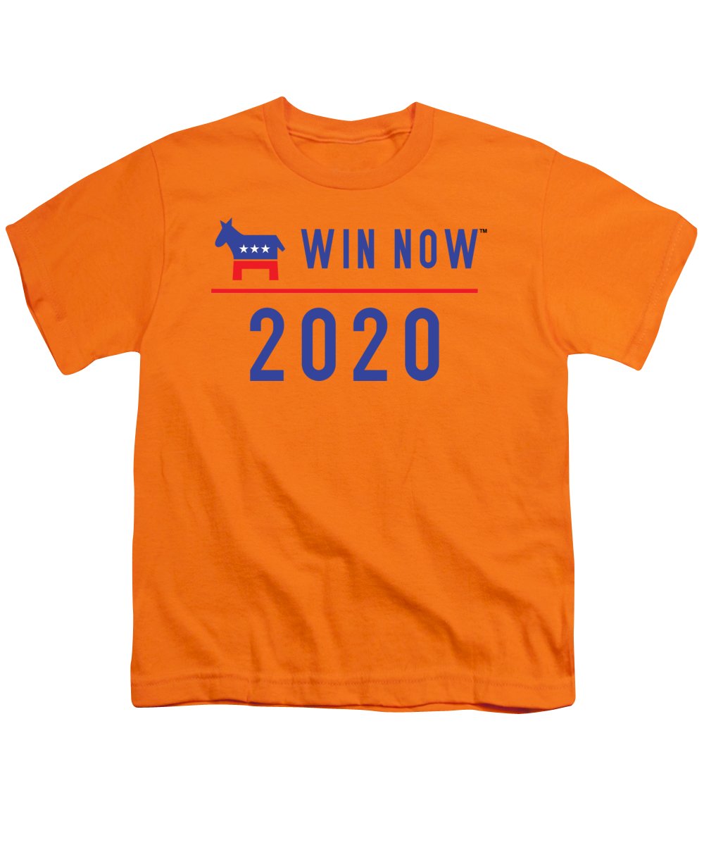 Democrats Win Now - Youth T-Shirt