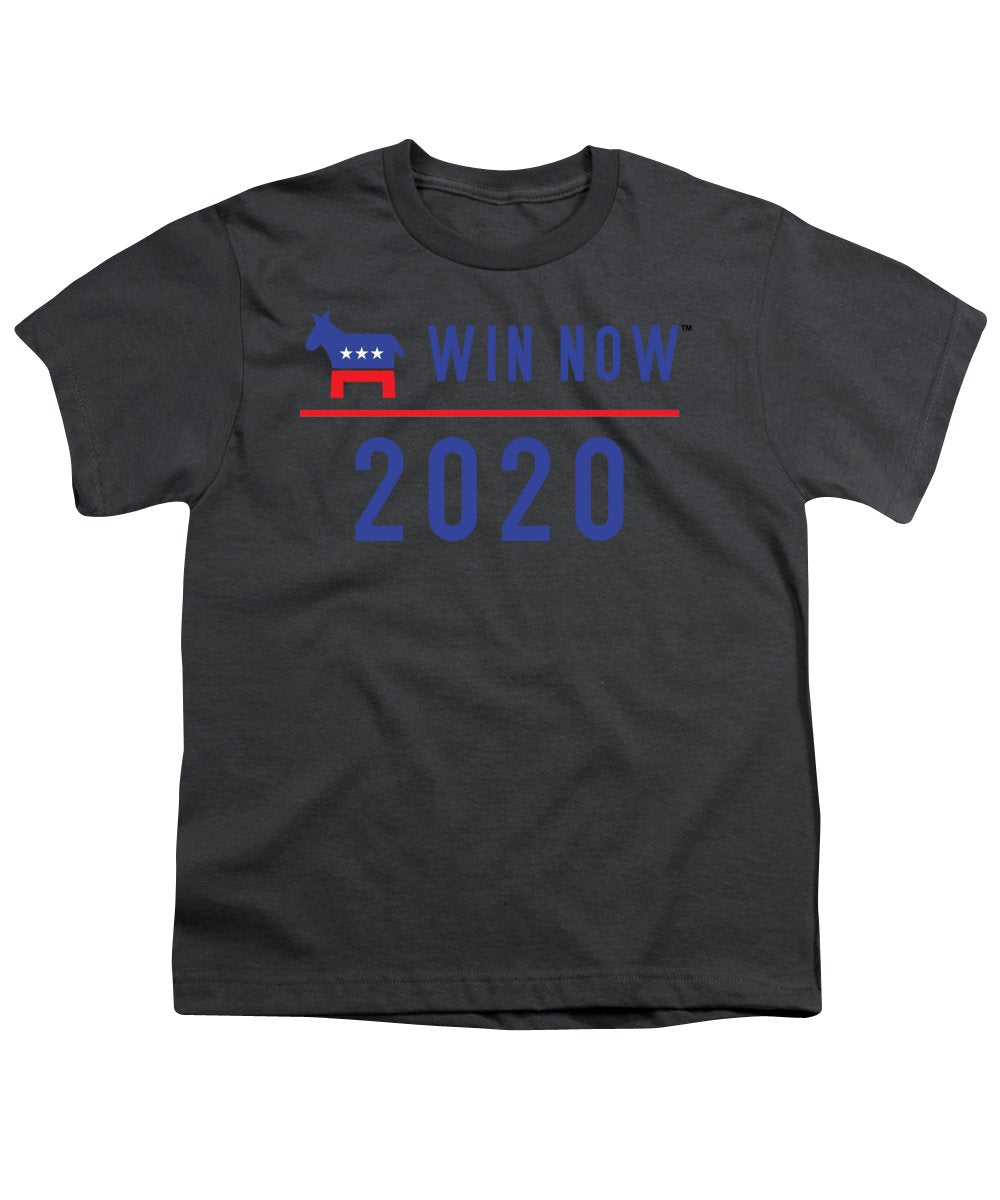 Democrats Win Now - Youth T-Shirt