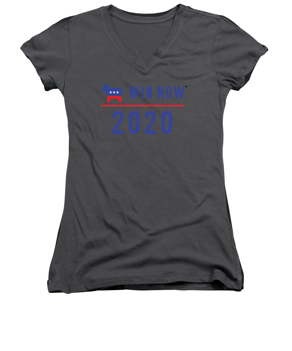Democrats Win Now - Women's V-Neck