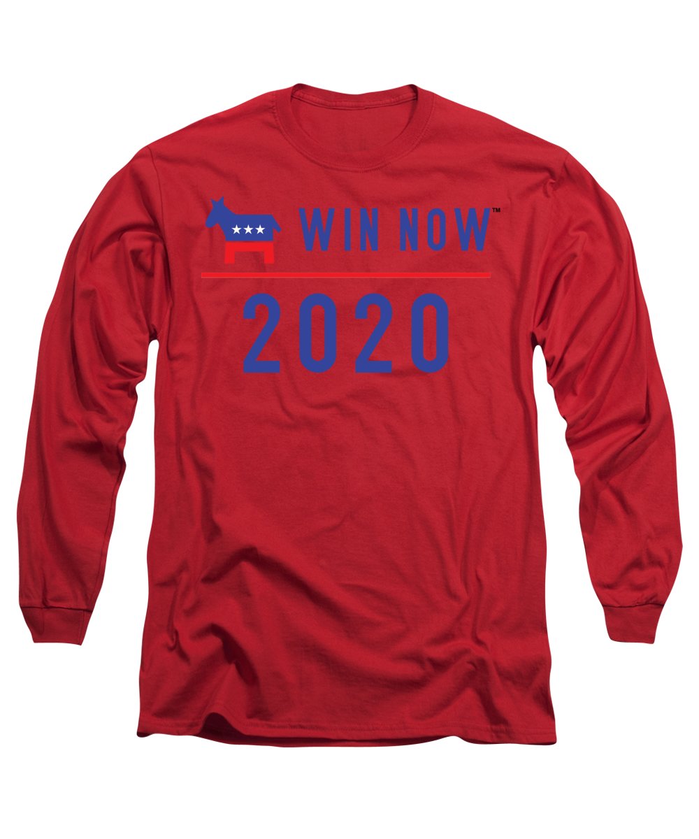 Democrats Win Now - Long Sleeve T-Shirt