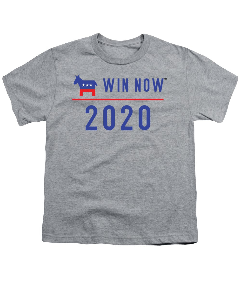 Democrats Win Now - Youth T-Shirt