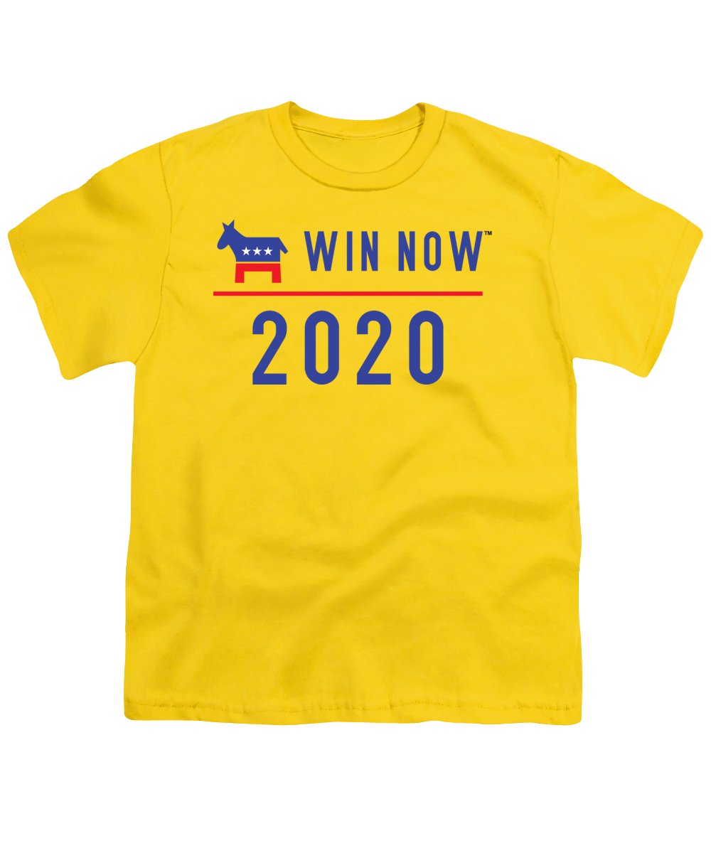 Democrats Win Now - Youth T-Shirt