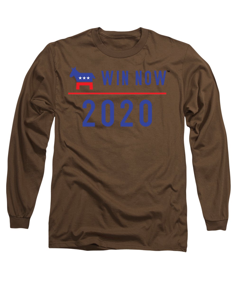 Democrats Win Now - Long Sleeve T-Shirt