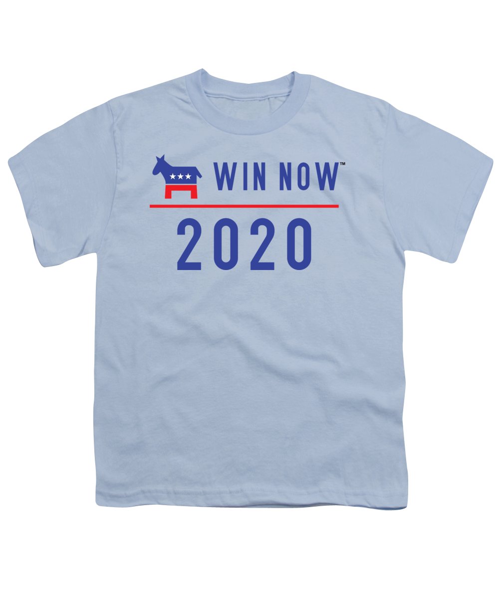 Democrats Win Now - Youth T-Shirt