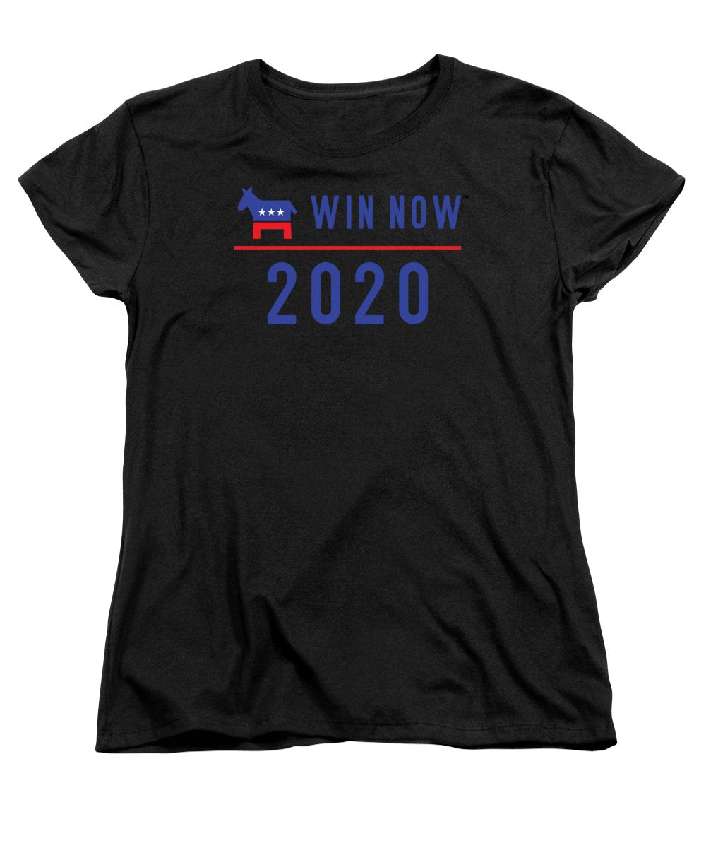 Democrats Win Now - Women's T-Shirt (Standard Fit)