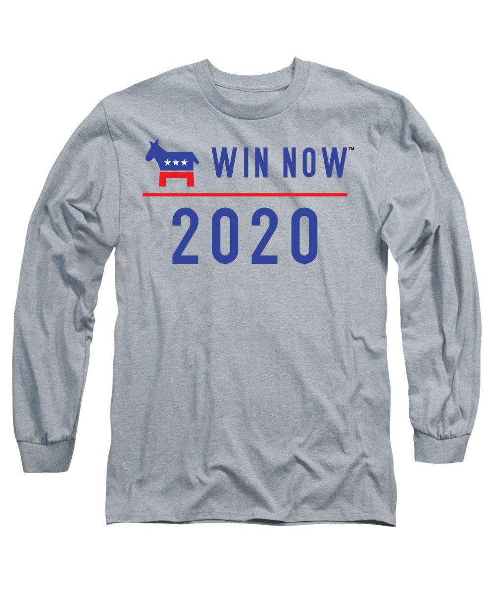 Democrats Win Now - Long Sleeve T-Shirt