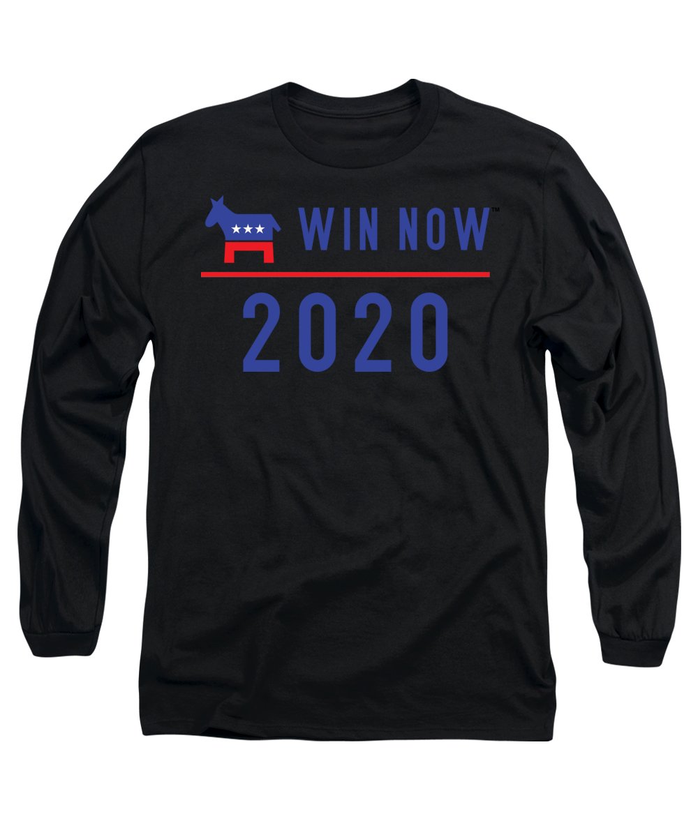 Democrats Win Now - Long Sleeve T-Shirt