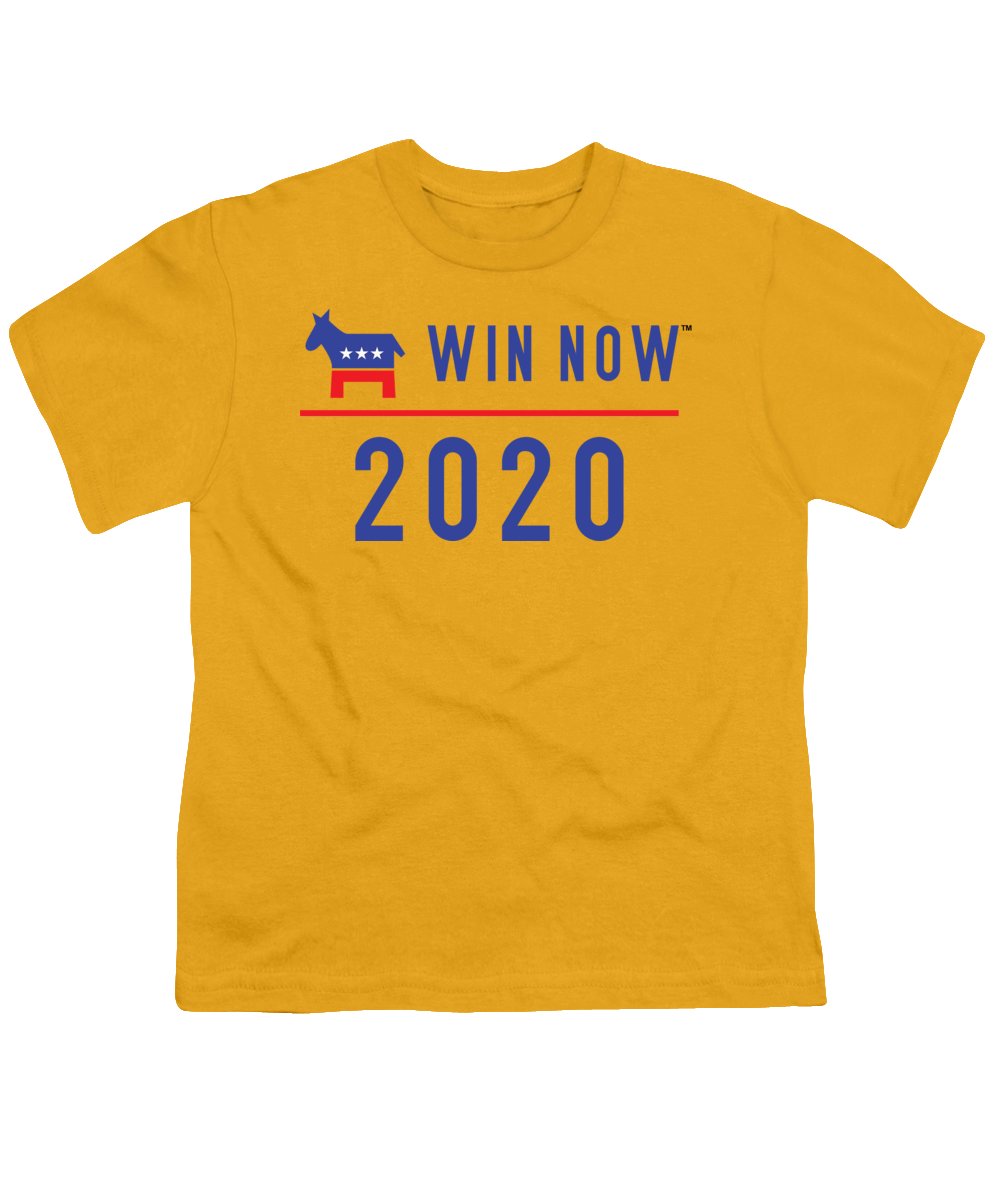 Democrats Win Now - Youth T-Shirt