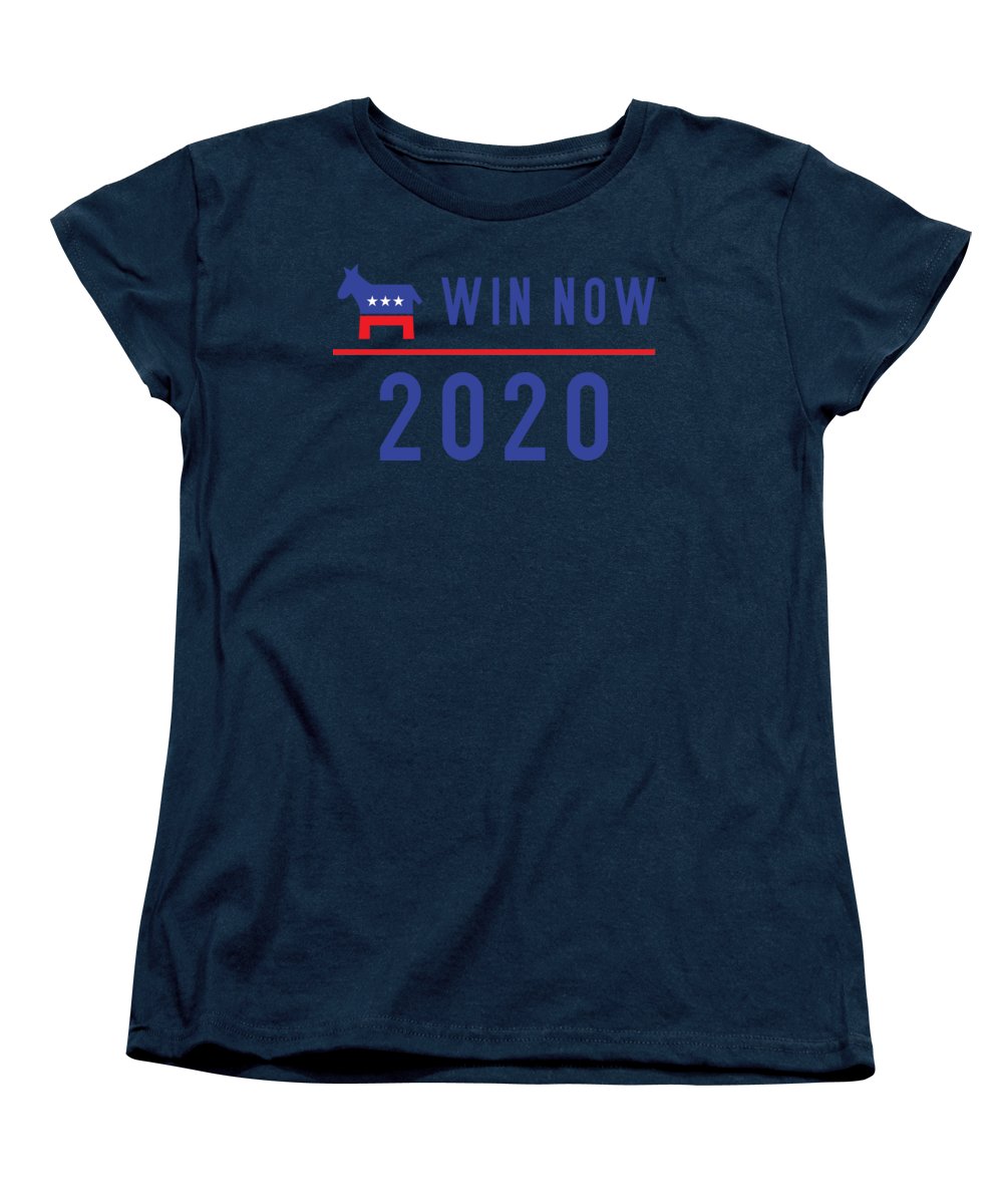 Democrats Win Now - Women's T-Shirt (Standard Fit)