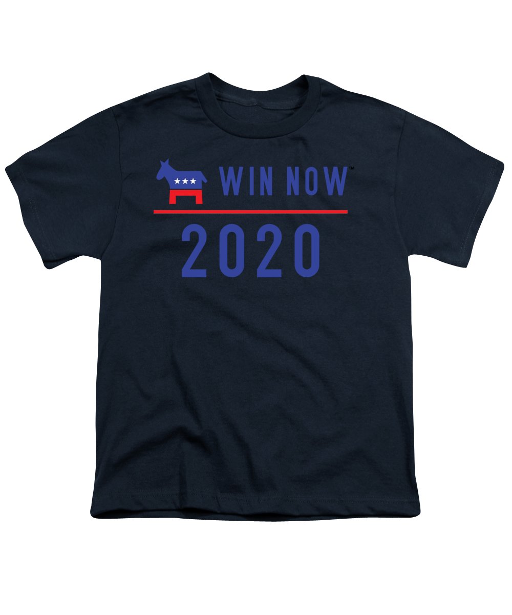 Democrats Win Now - Youth T-Shirt