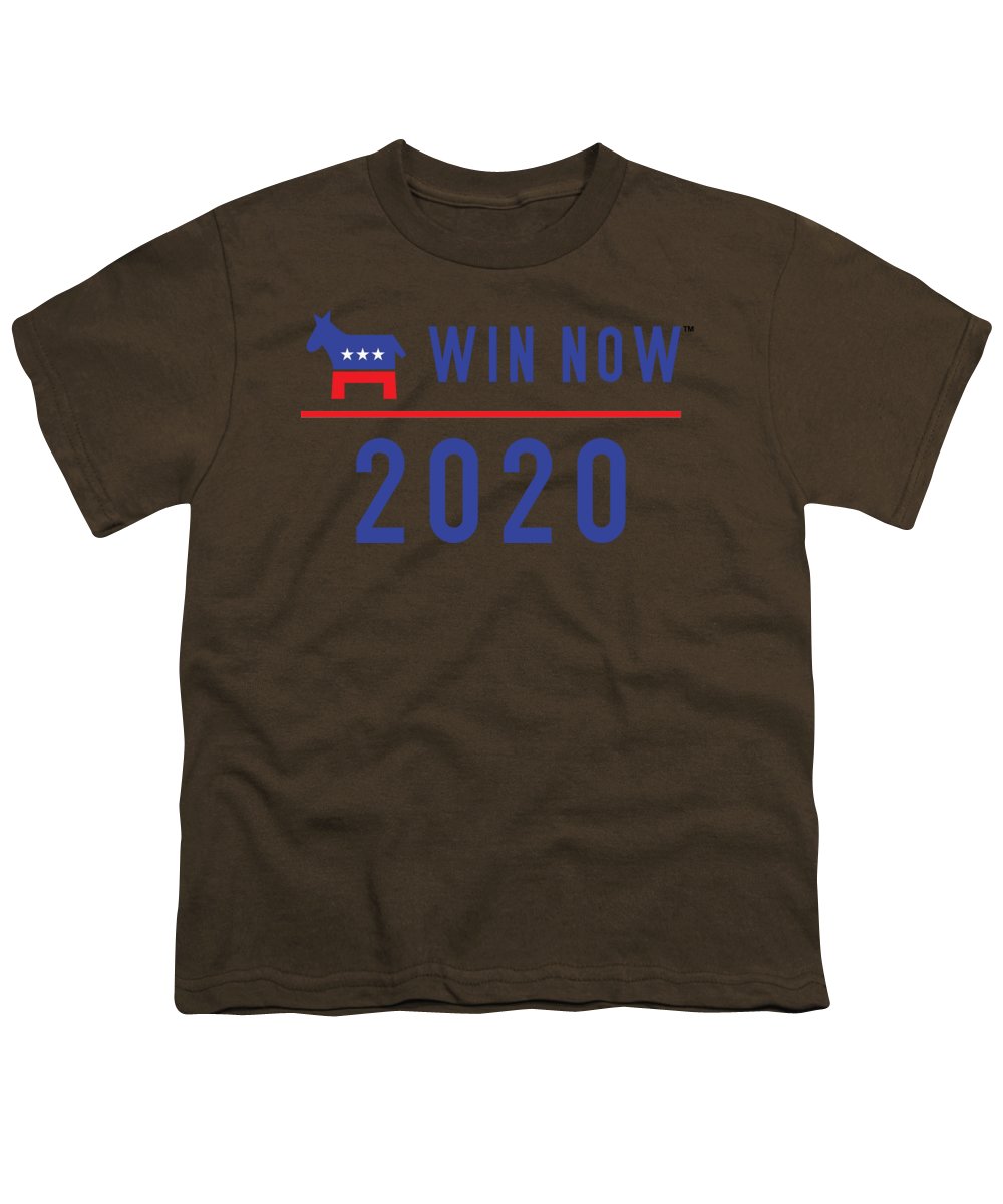 Democrats Win Now - Youth T-Shirt