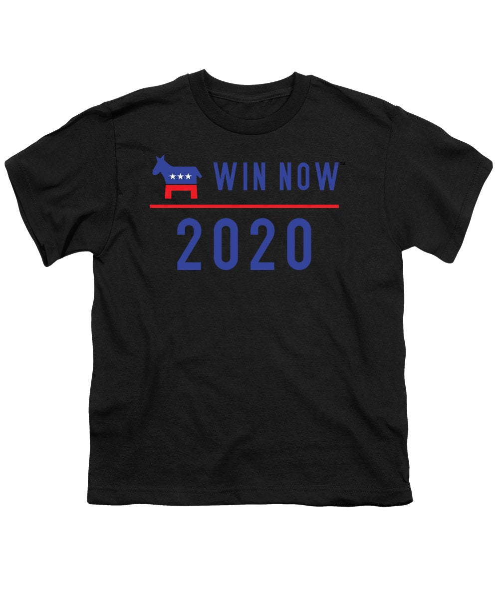 Democrats Win Now - Youth T-Shirt