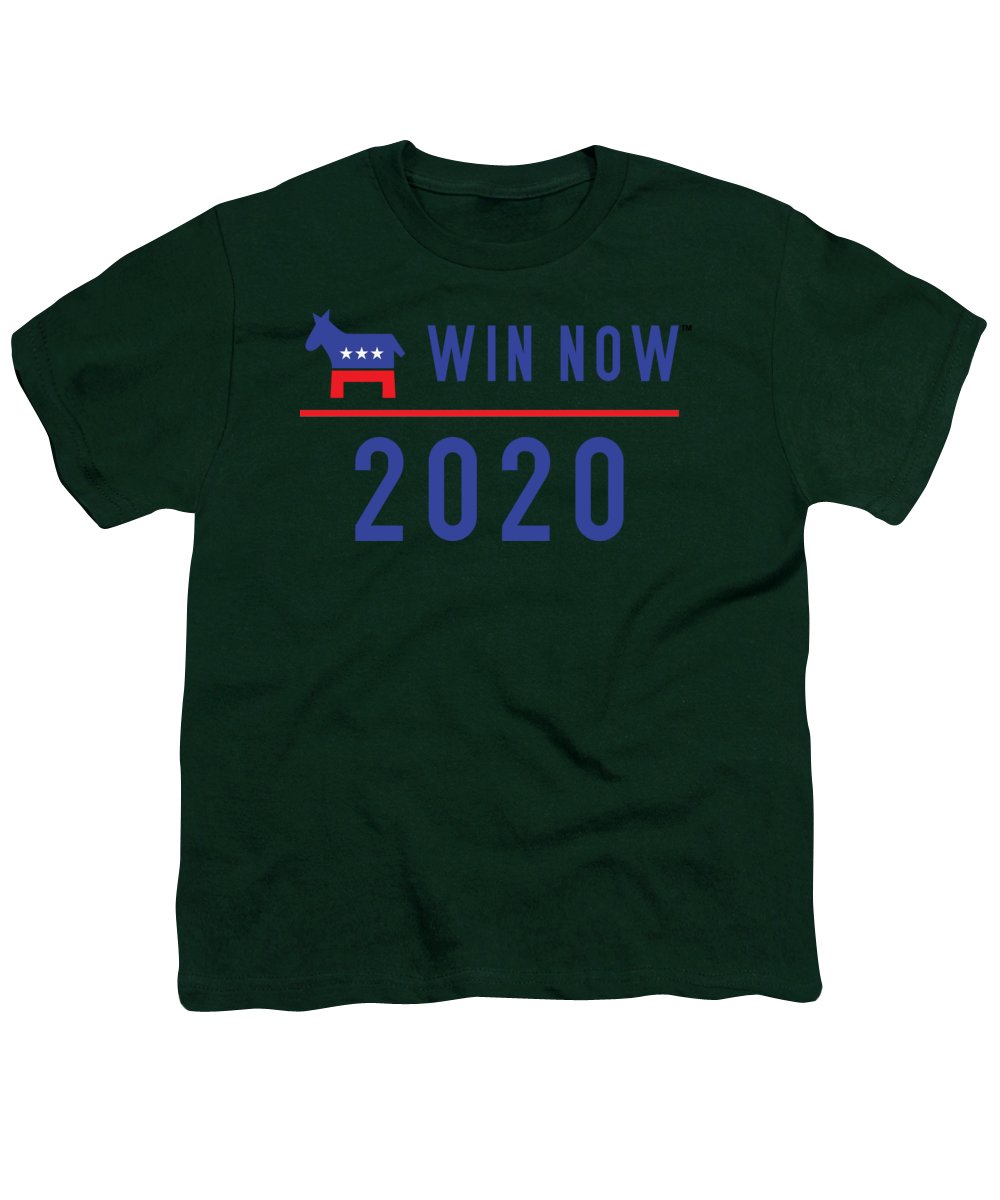 Democrats Win Now - Youth T-Shirt