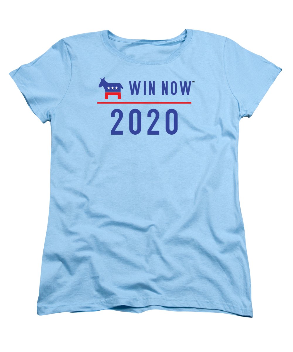 Democrats Win Now - Women's T-Shirt (Standard Fit)