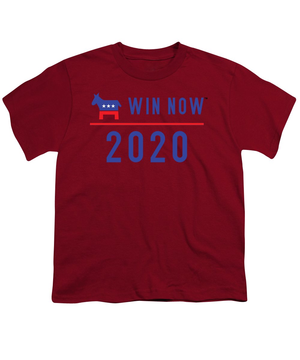 Democrats Win Now - Youth T-Shirt