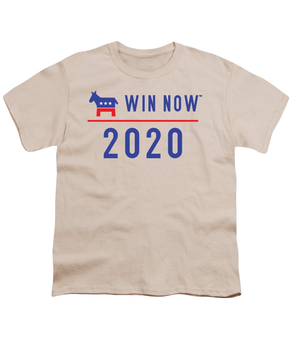 Democrats Win Now - Youth T-Shirt