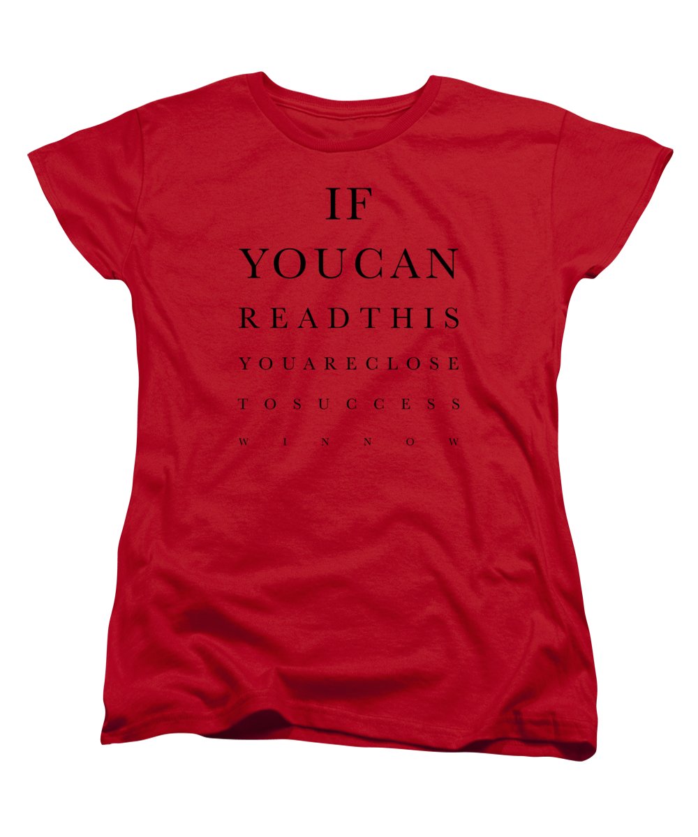 Eye Test - Women's T-Shirt (Standard Fit)