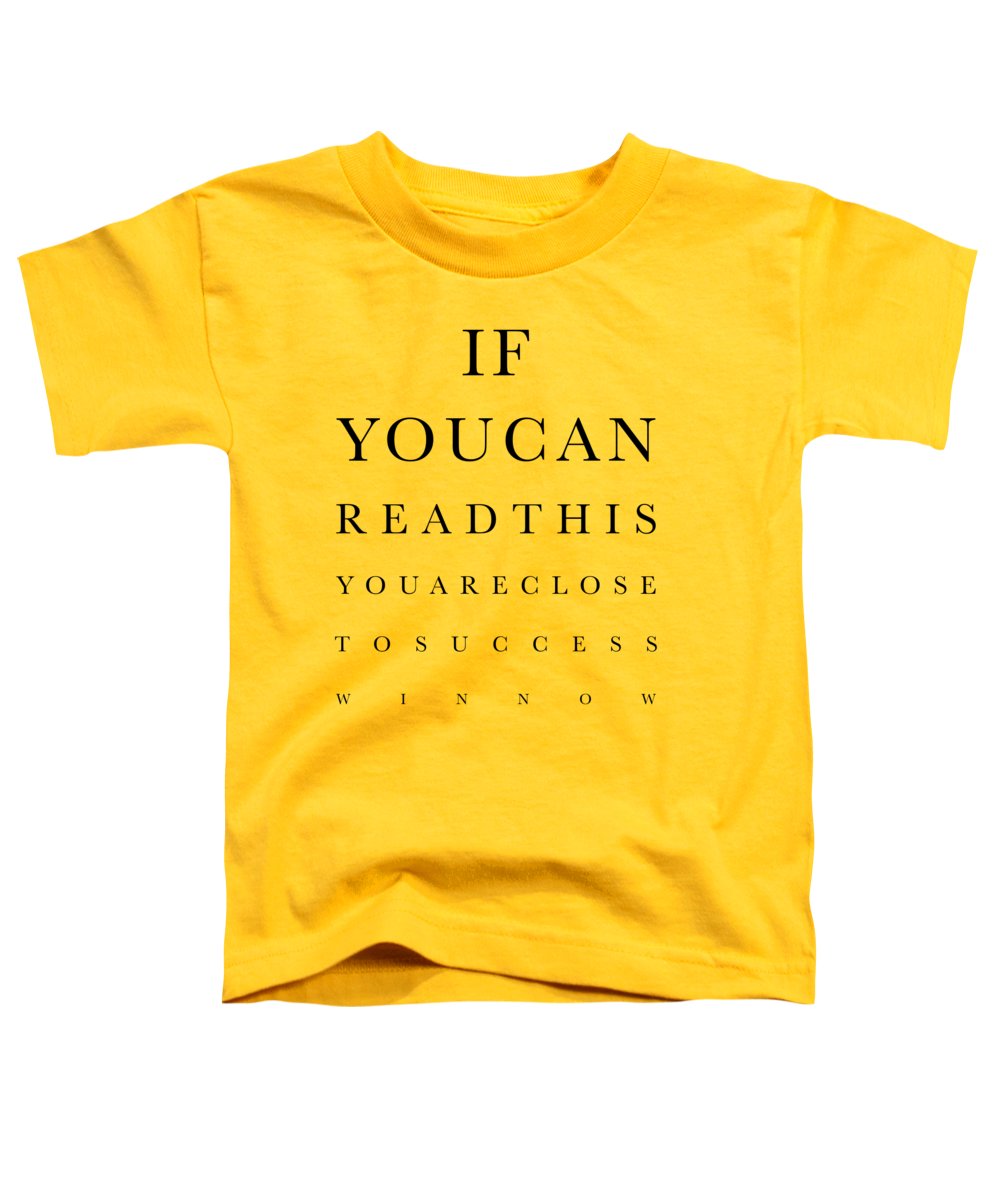 Eye Test - Toddler T-Shirt
