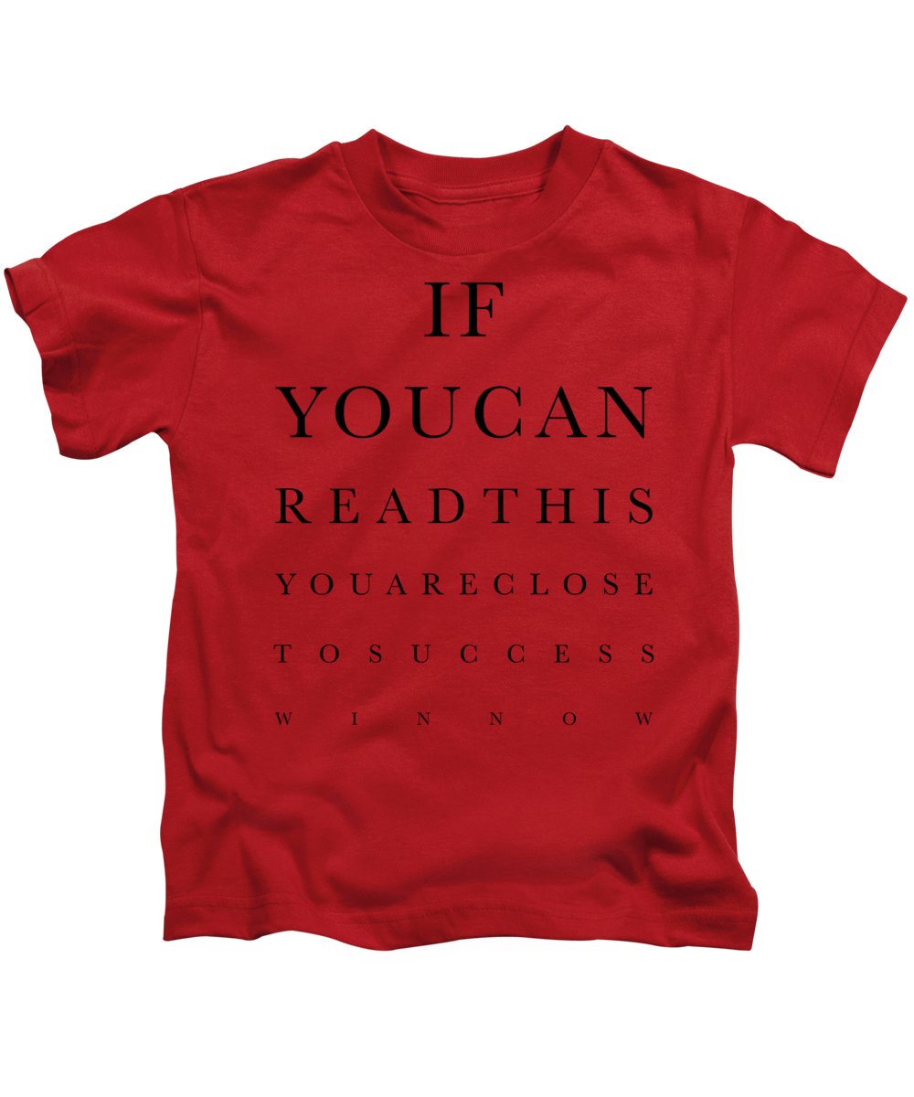 Eye Test - Kids T-Shirt