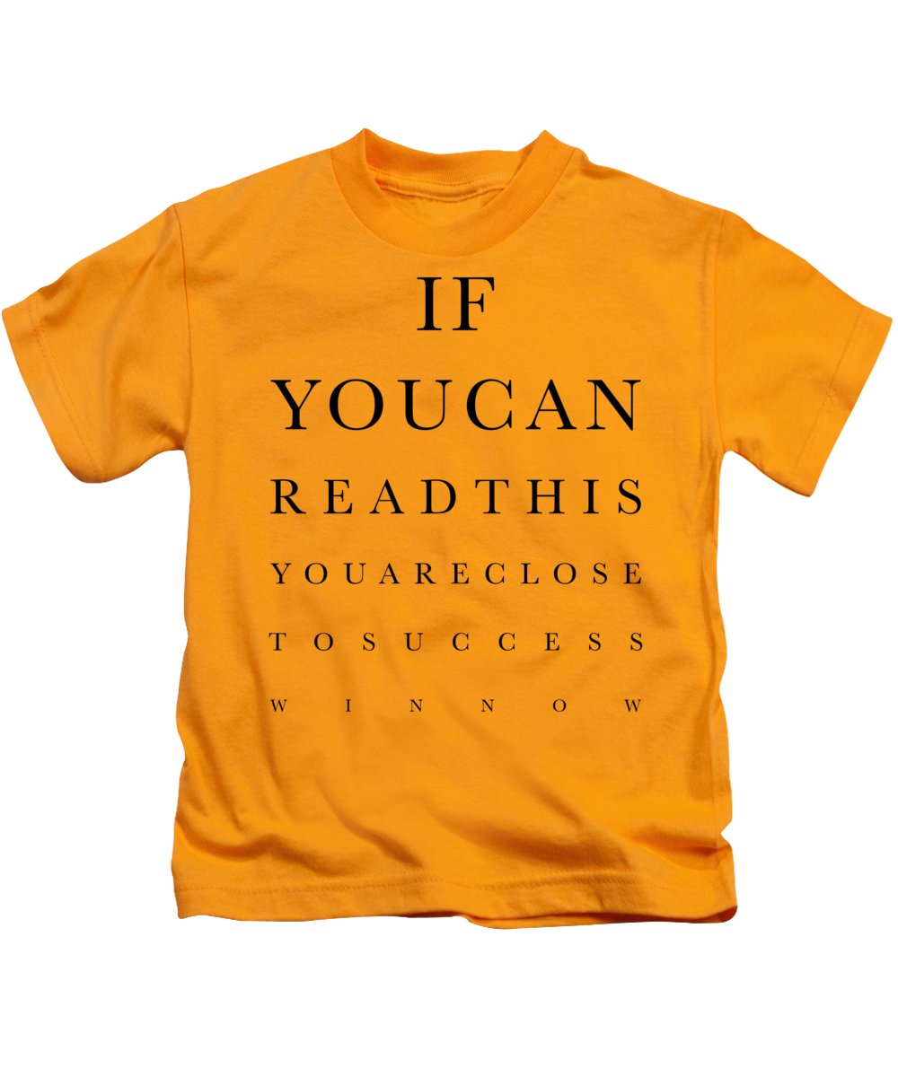 Eye Test - Kids T-Shirt