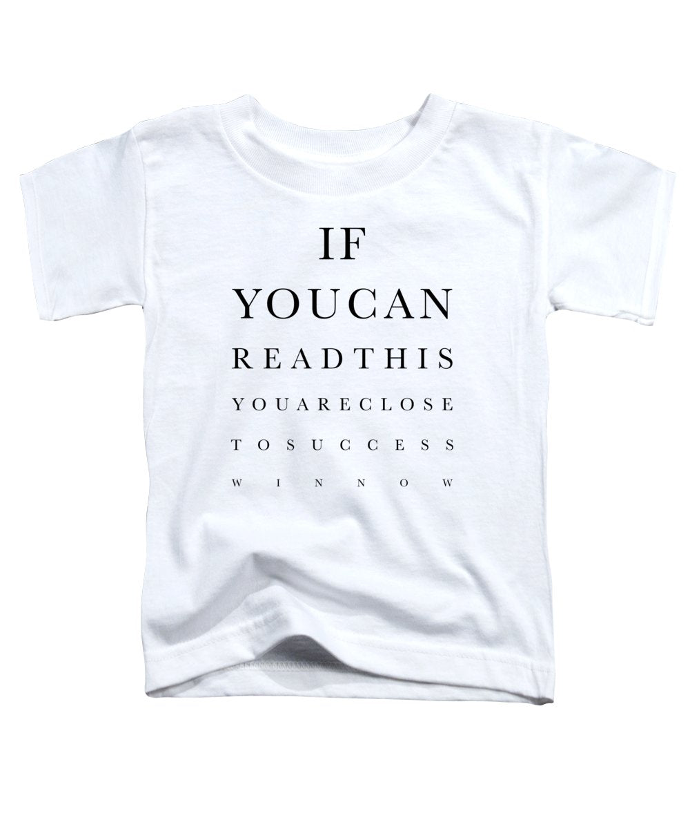 Eye Test - Toddler T-Shirt