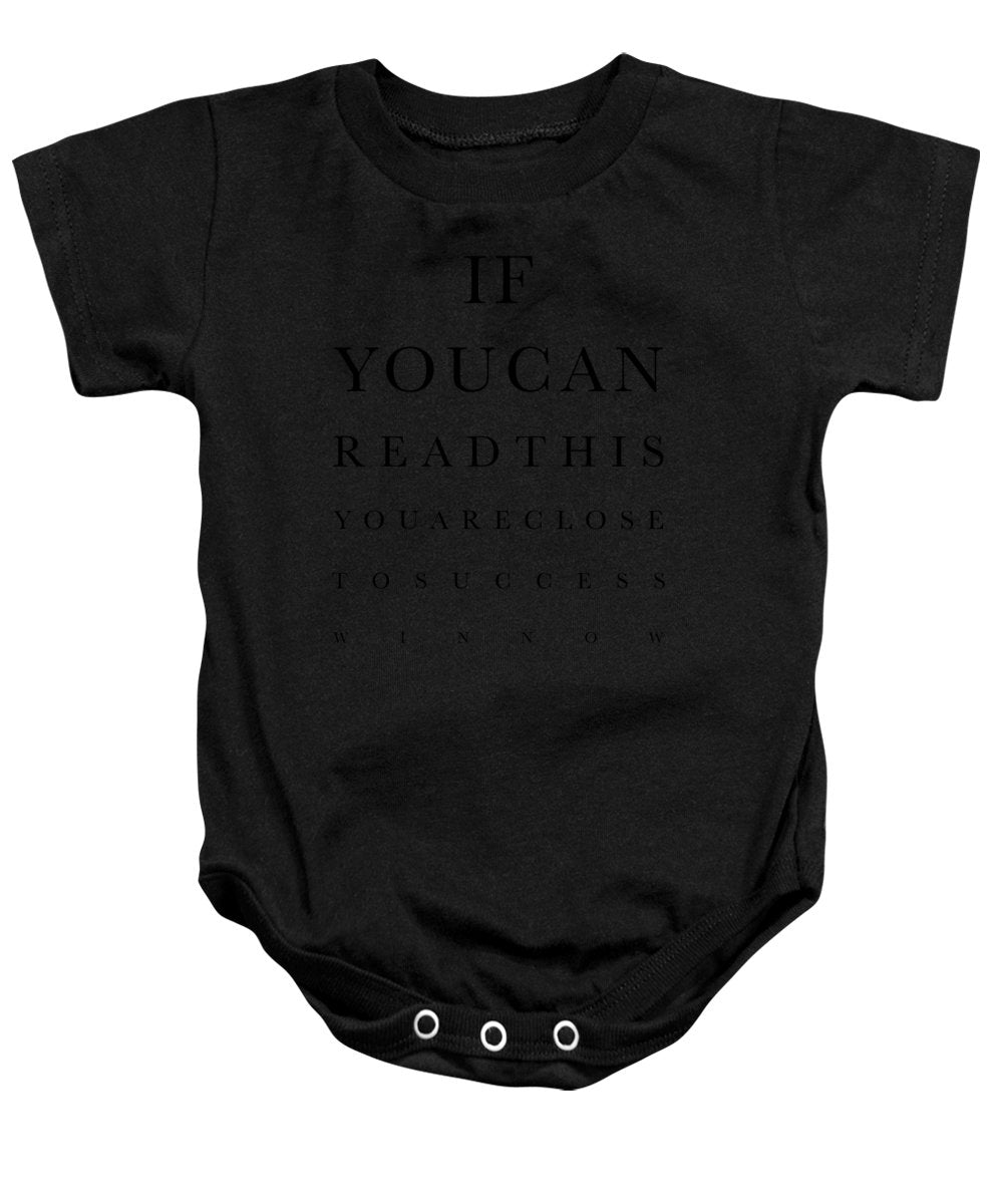 Eye Test - Baby Onesie