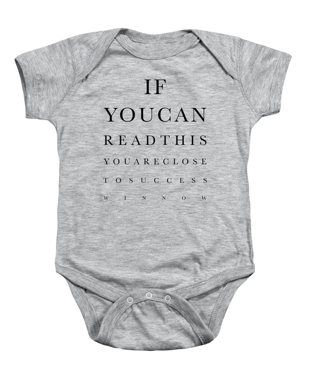 Eye Test - Baby Onesie