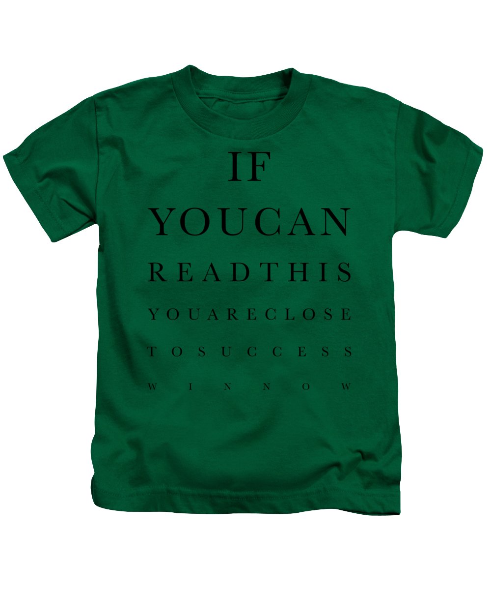 Eye Test - Kids T-Shirt