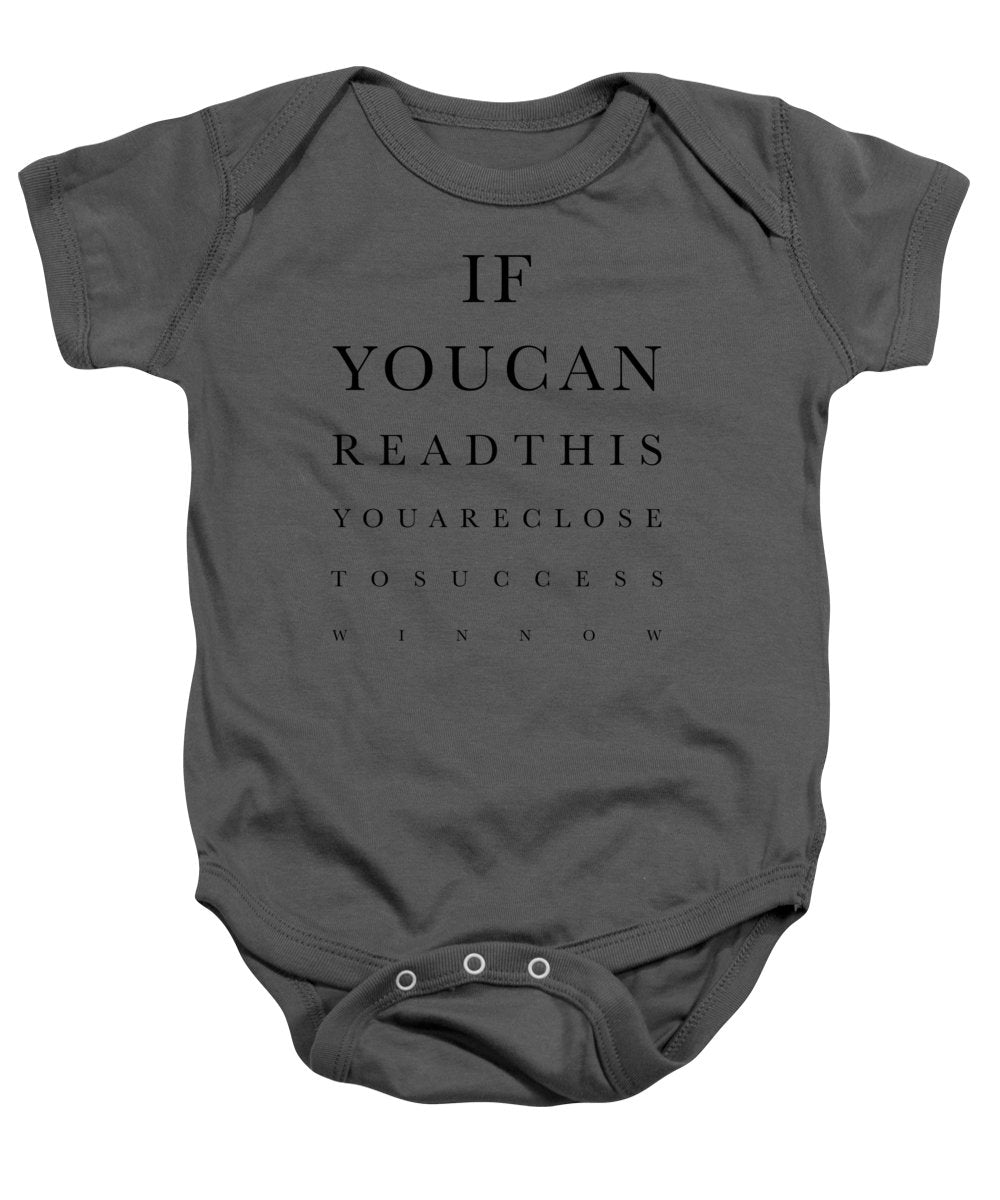 Eye Test - Baby Onesie