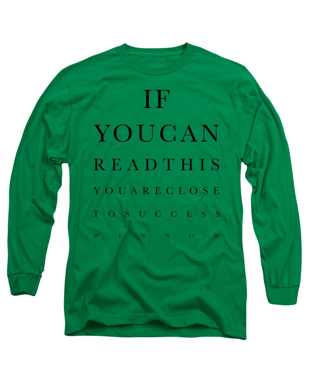 Eye Test - Long Sleeve T-Shirt