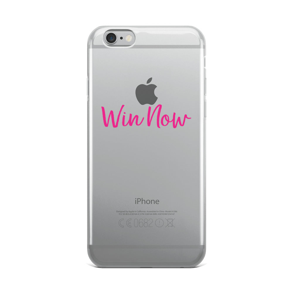 Win Now Pink - iPhone Case