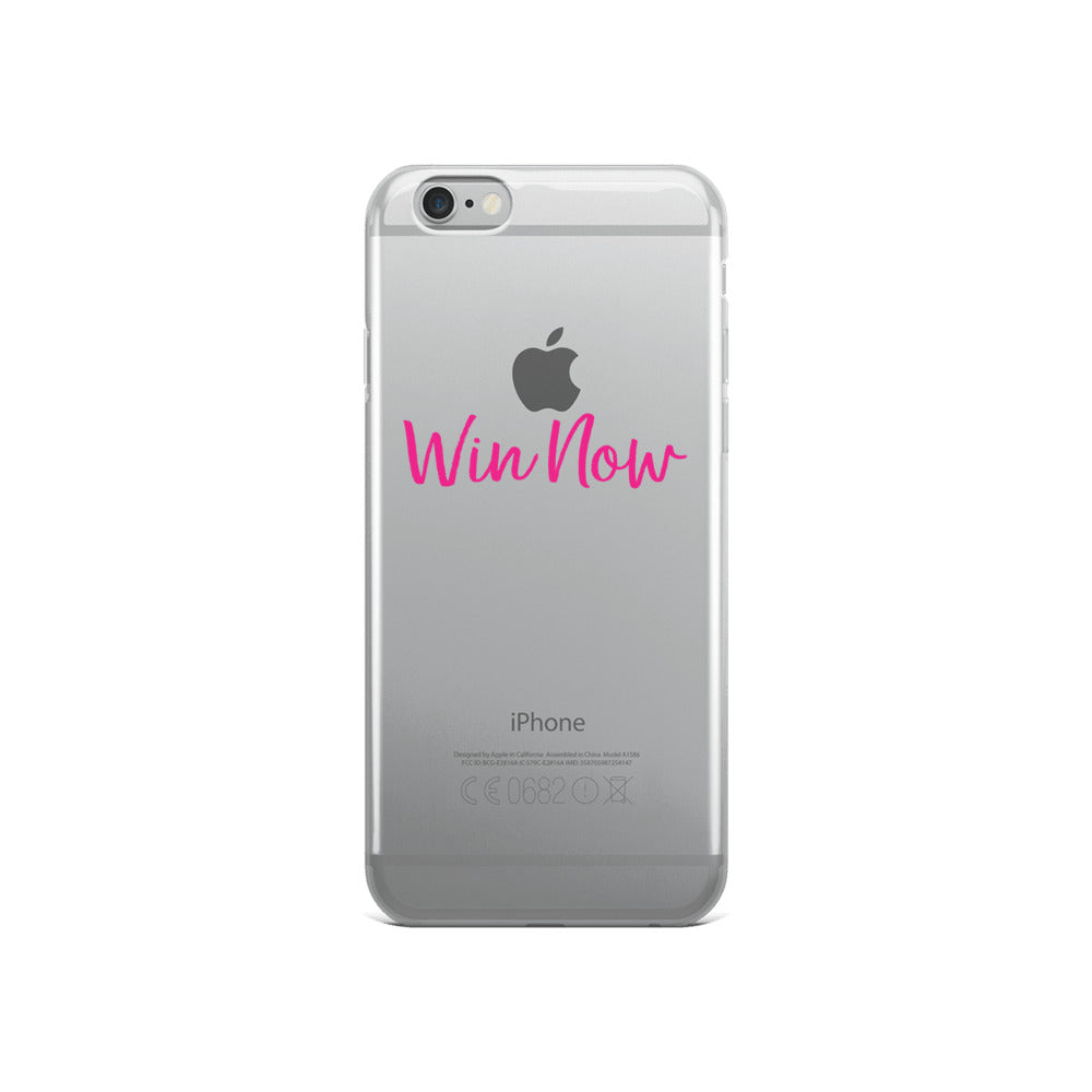 Win Now Pink - iPhone Case