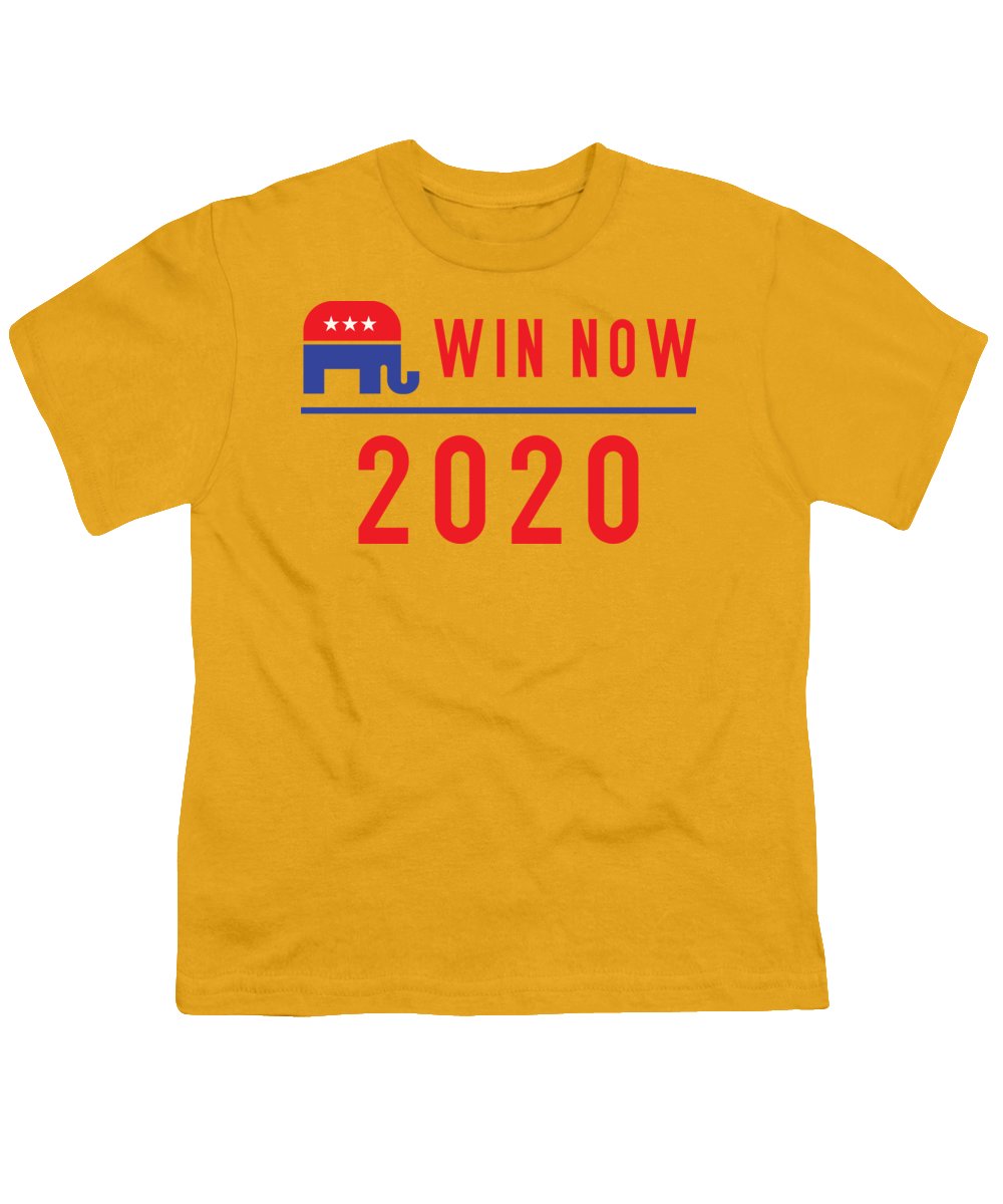 Republicans Win Now - Youth T-Shirt