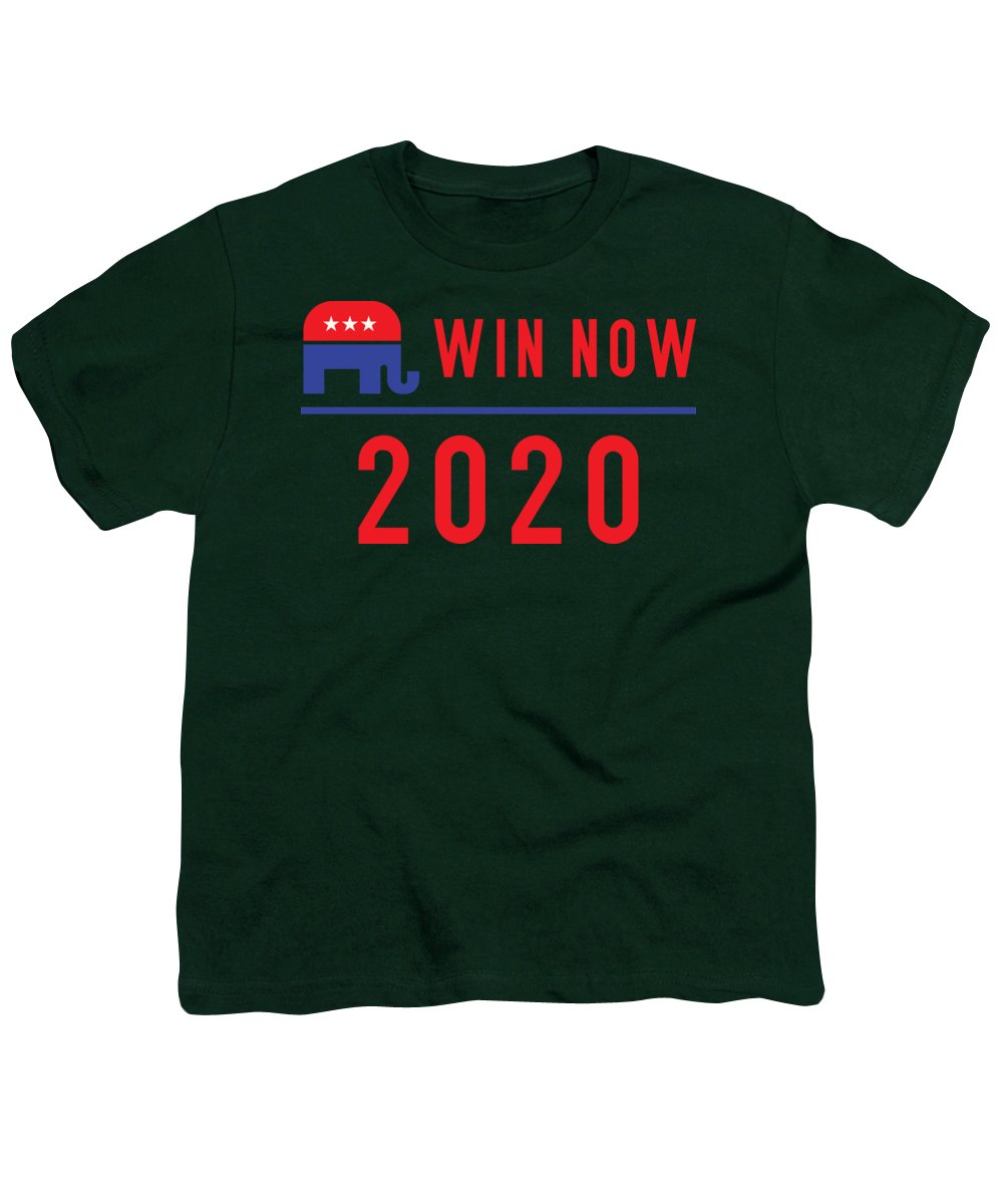 Republicans Win Now - Youth T-Shirt