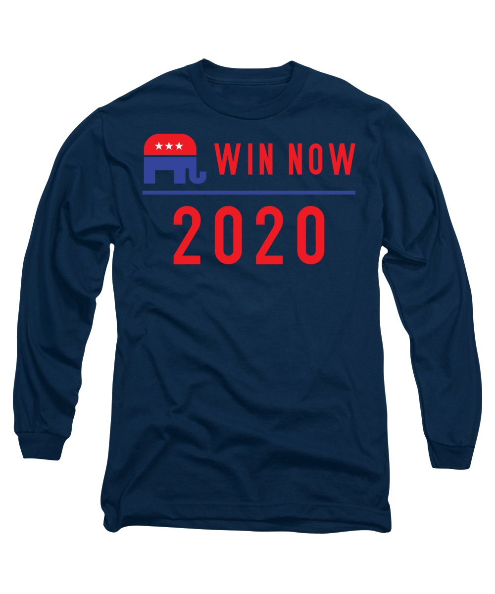 Republicans Win Now - Long Sleeve T-Shirt