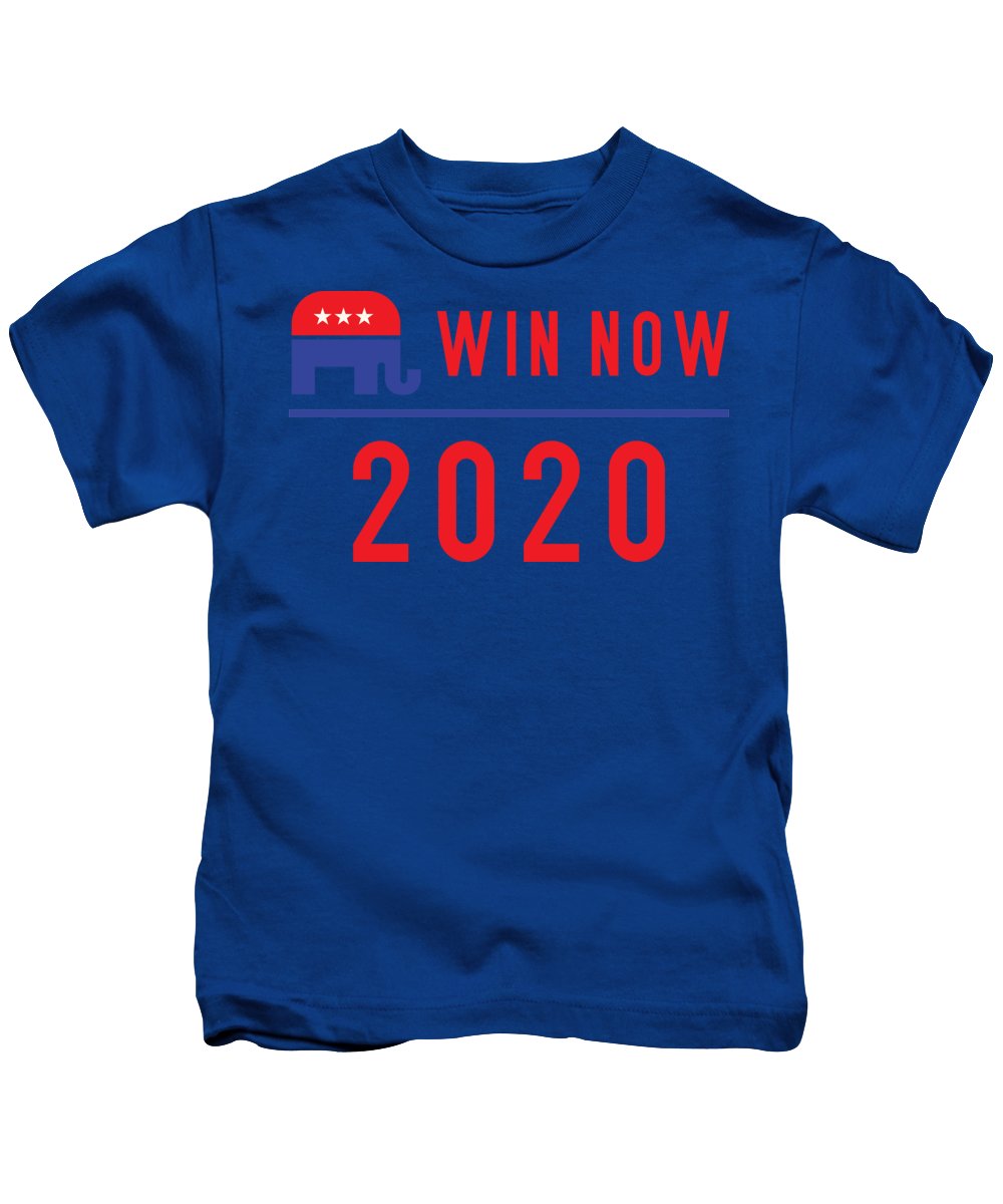 Republicans Win Now - Kids T-Shirt