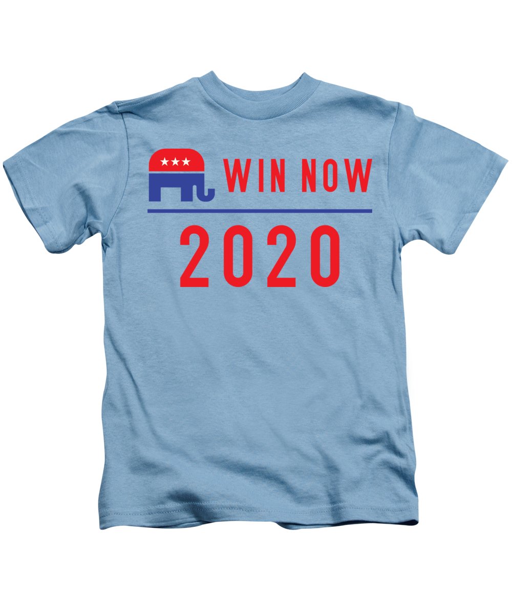 Republicans Win Now - Kids T-Shirt