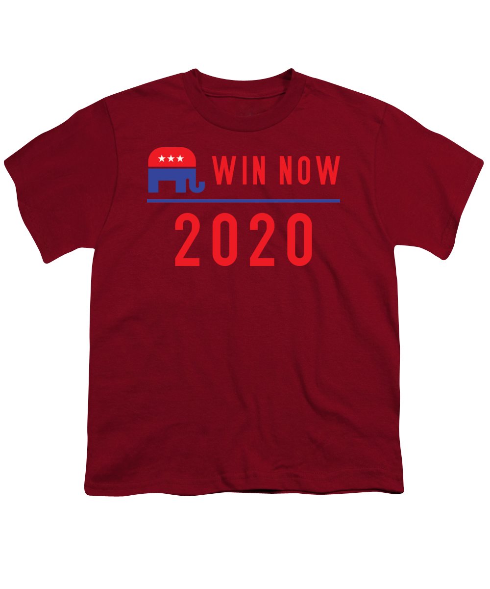 Republicans Win Now - Youth T-Shirt