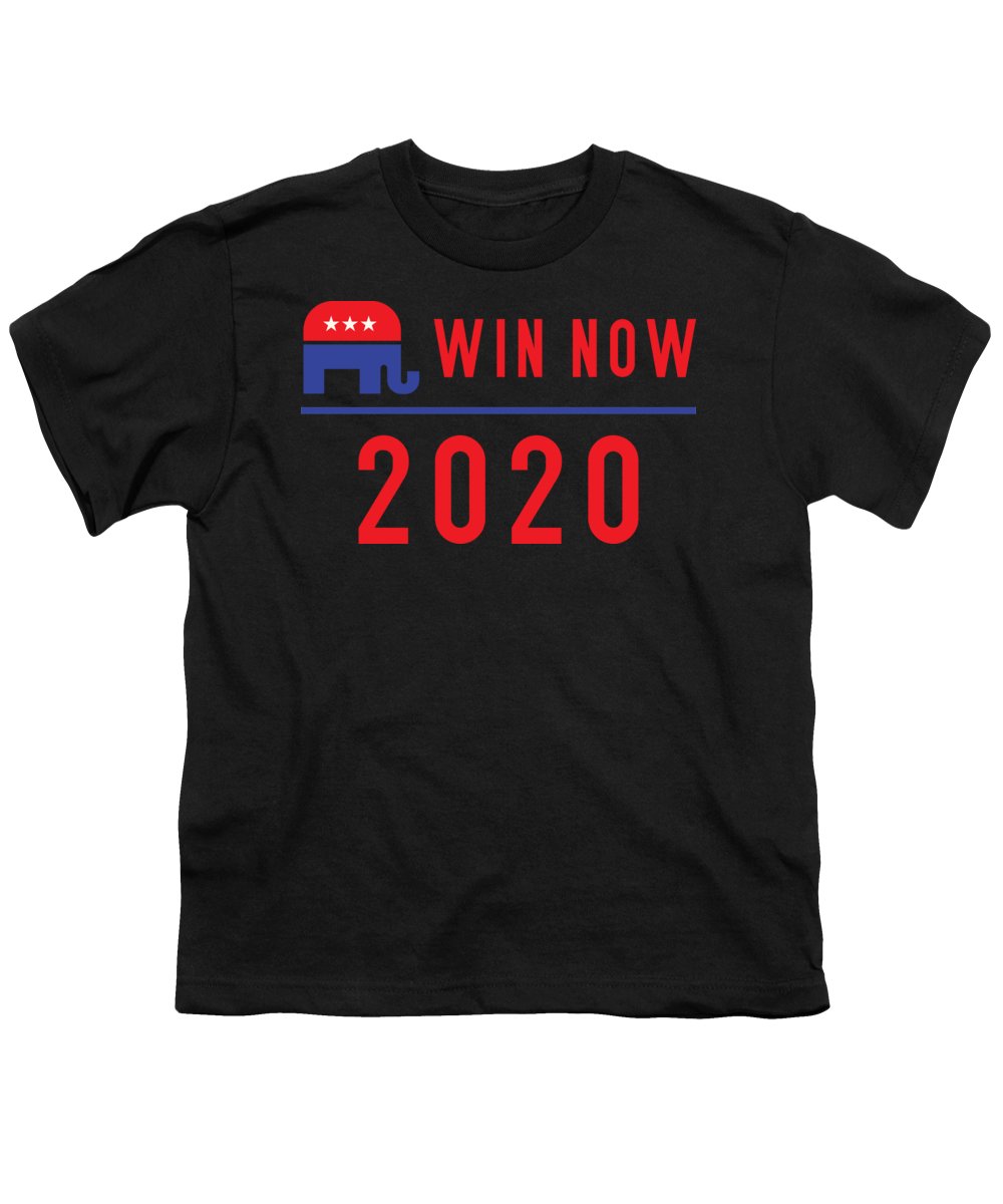 Republicans Win Now - Youth T-Shirt