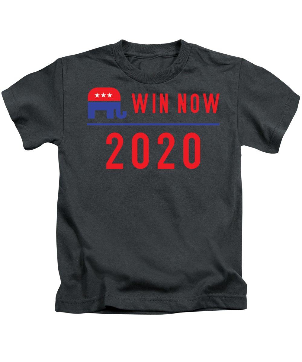 Republicans Win Now - Kids T-Shirt