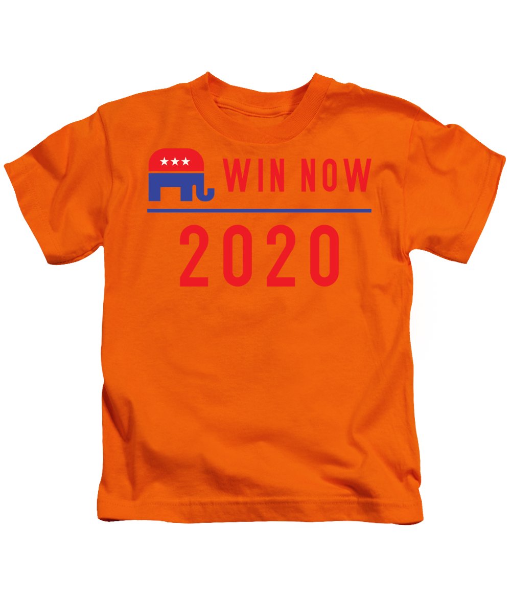 Republicans Win Now - Kids T-Shirt