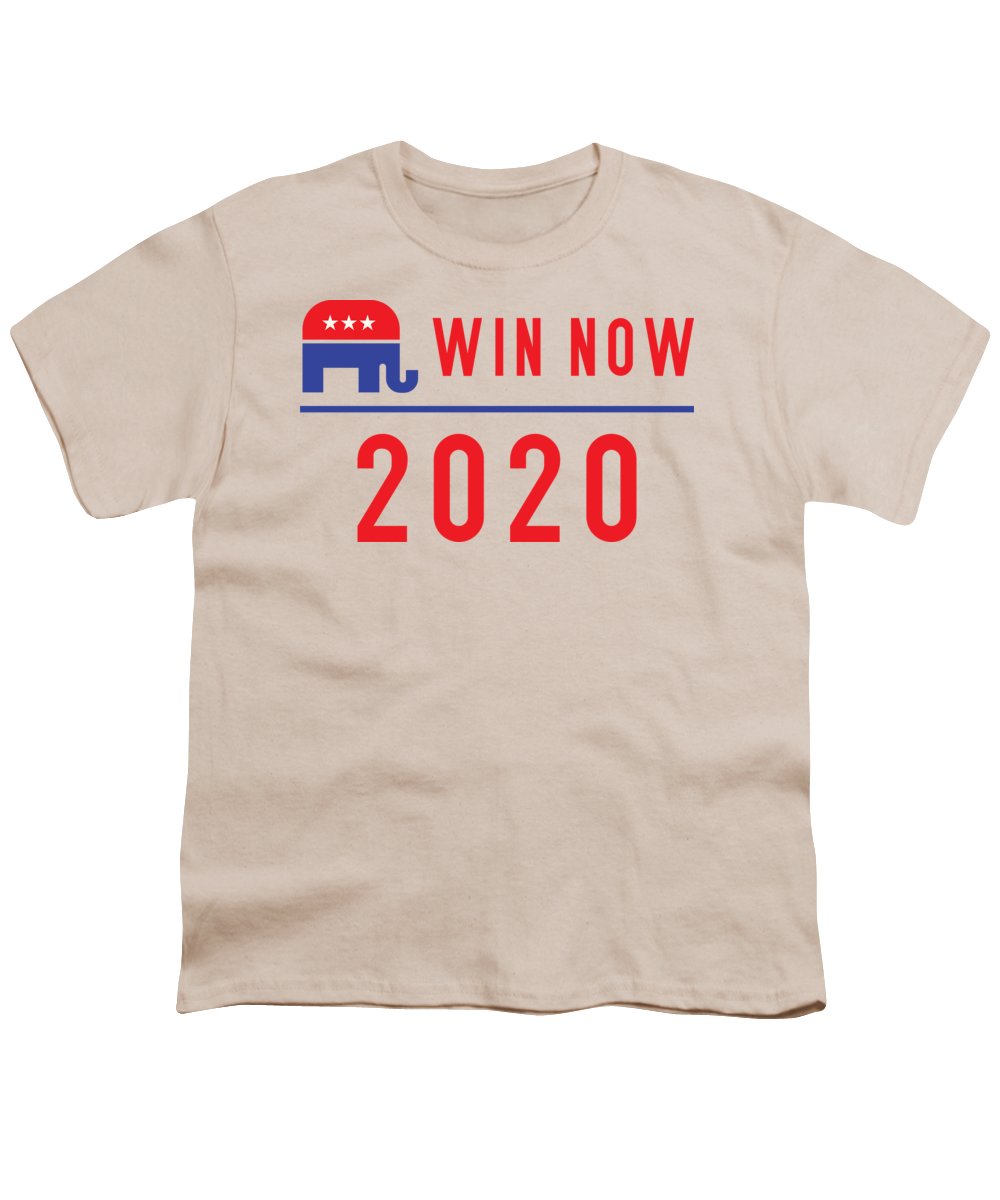 Republicans Win Now - Youth T-Shirt