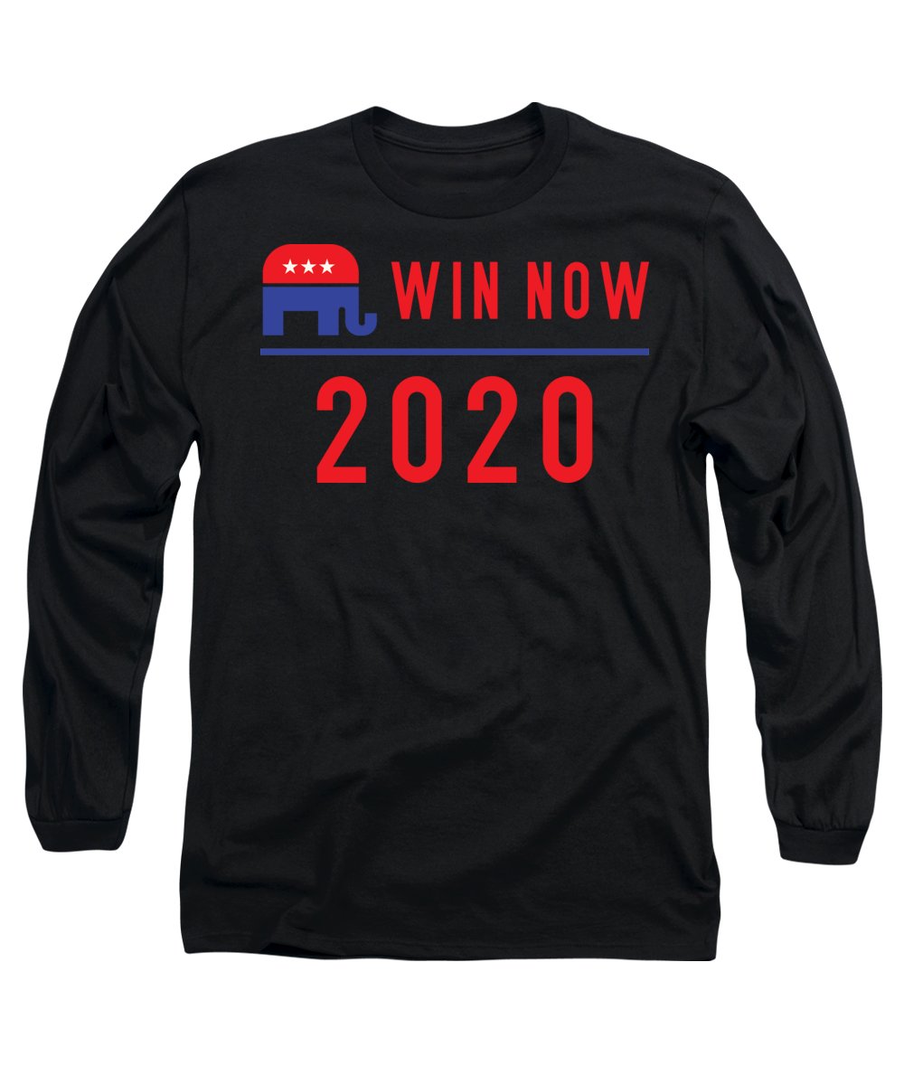 Republicans Win Now - Long Sleeve T-Shirt