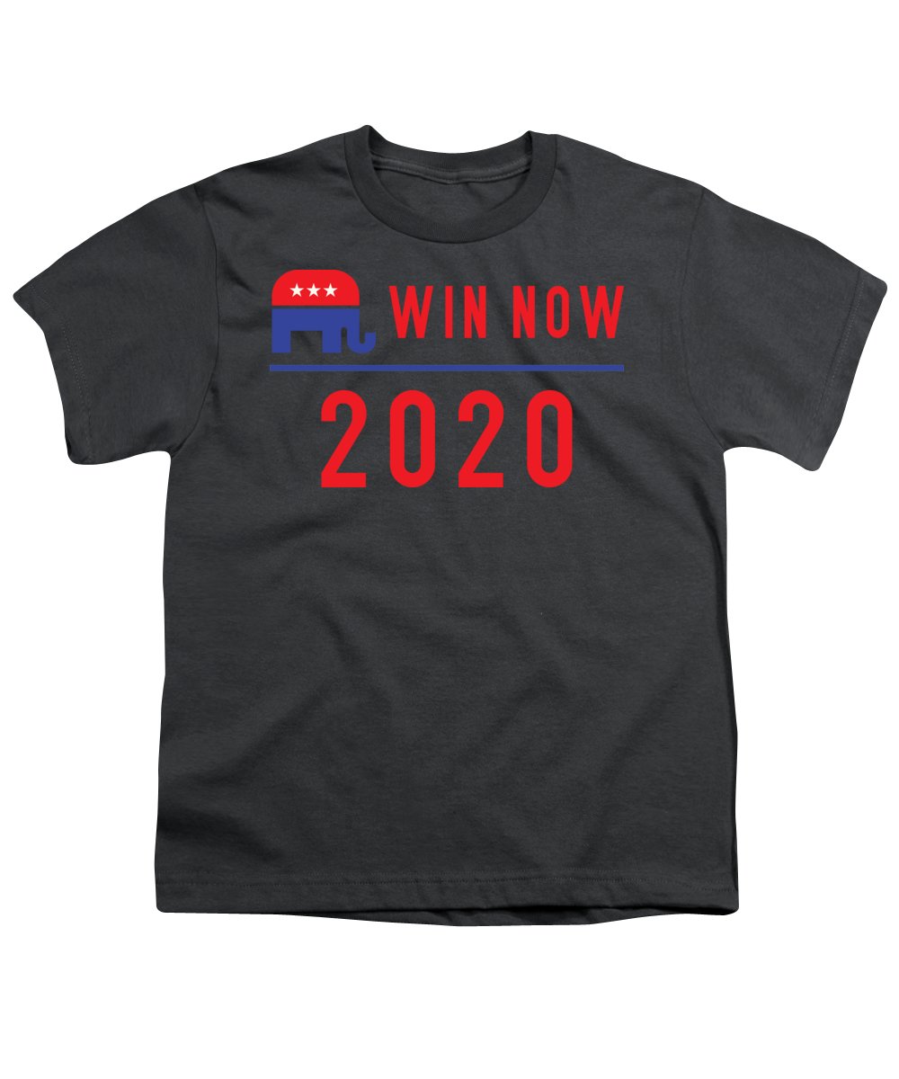 Republicans Win Now - Youth T-Shirt