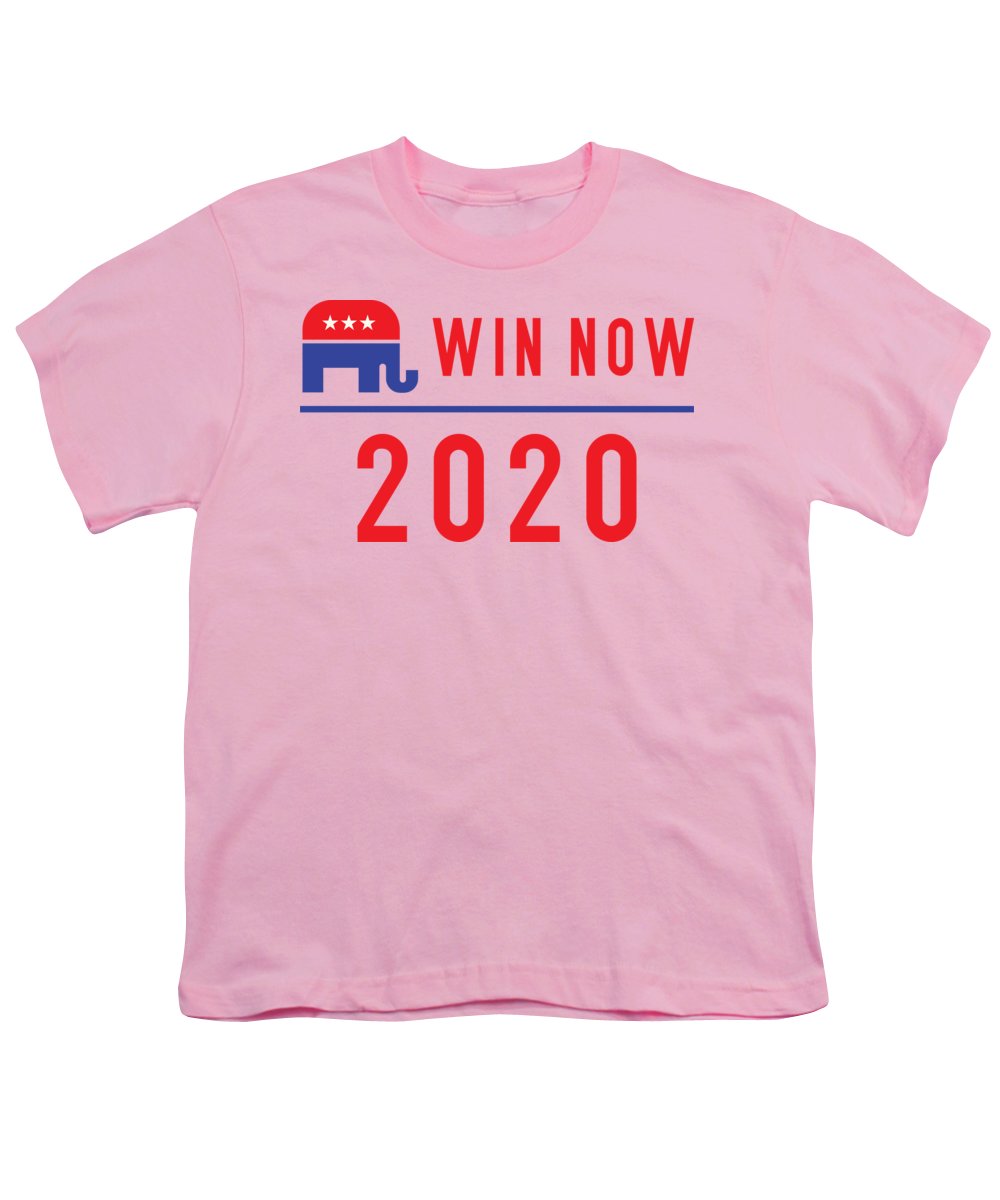 Republicans Win Now - Youth T-Shirt